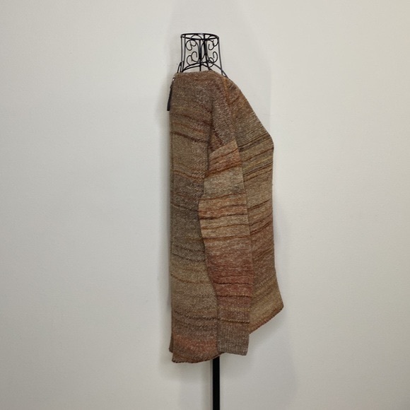 Jillian & Nicole Autumn Rust Sweater with Back Zipper - Picture 3 of 11